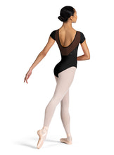 Load image into Gallery viewer, Aster Scoop Back Cap Sleeve Leotard