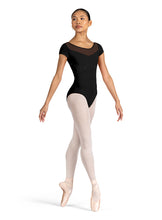 Load image into Gallery viewer, Aster Scoop Back Cap Sleeve Leotard