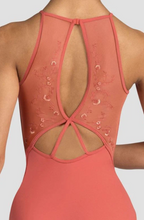 Load image into Gallery viewer, Cassia Embroidered High Neck Leotard