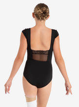 Load image into Gallery viewer, Whispering Waves Cap Sleeve Leotard