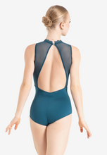 Load image into Gallery viewer, Whispering Waves Mesh Back Leotard