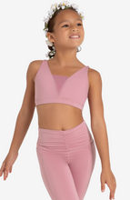 Load image into Gallery viewer, Wildflower Iris Mesh Bra Top - Child