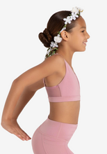 Load image into Gallery viewer, Wildflower Iris Mesh Bra Top - Child