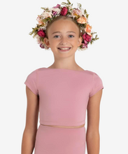 Load image into Gallery viewer, Wildflower Clover Crop Top - Child