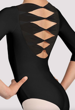 Load image into Gallery viewer, Mirella Glow Girl 3/4 Sleeve Leotard