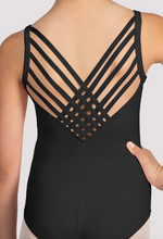 Load image into Gallery viewer, Mirella Glow Girl V Neck Cami Leotard