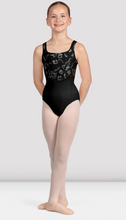 Load image into Gallery viewer, Hadley Floral Mesh Bodice Tank Leotard
