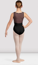 Load image into Gallery viewer, Hadley Floral Mesh Bodice Tank Leotard