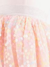 Load image into Gallery viewer, Flower Fairy Glimmer Tutu Skirt