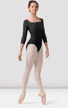Load image into Gallery viewer, Zephyr Mesh 3/4 Sleeve Leotard - Adult