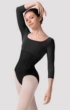 Load image into Gallery viewer, Zephyr Mesh 3/4 Sleeve Leotard - Adult