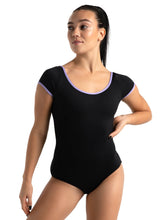 Load image into Gallery viewer, Colorpop SS Square Back Leotard - Adult