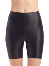 Load image into Gallery viewer, Faux Leather Bike Shorts