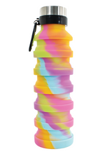 Load image into Gallery viewer, Tie-Dye Collapsible Water Bottle