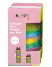 Load image into Gallery viewer, Tie-Dye Collapsible Water Bottle