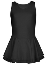 Load image into Gallery viewer, Double Layer Skirt Tank Dress