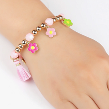Load image into Gallery viewer, Beaded Bracelet w/ Tassel