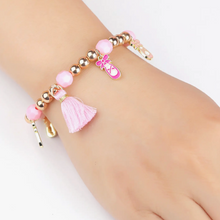 Load image into Gallery viewer, Beaded Bracelet w/ Tassel