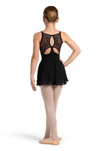 Load image into Gallery viewer, Poppy Embroidered Skirted Camisole Leotard

