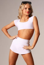 Load image into Gallery viewer, Honest Short Sleeved Crop Top
