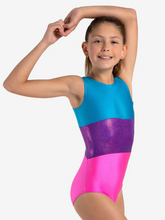 Load image into Gallery viewer, Level Up 3 Panel Tank Leotard
