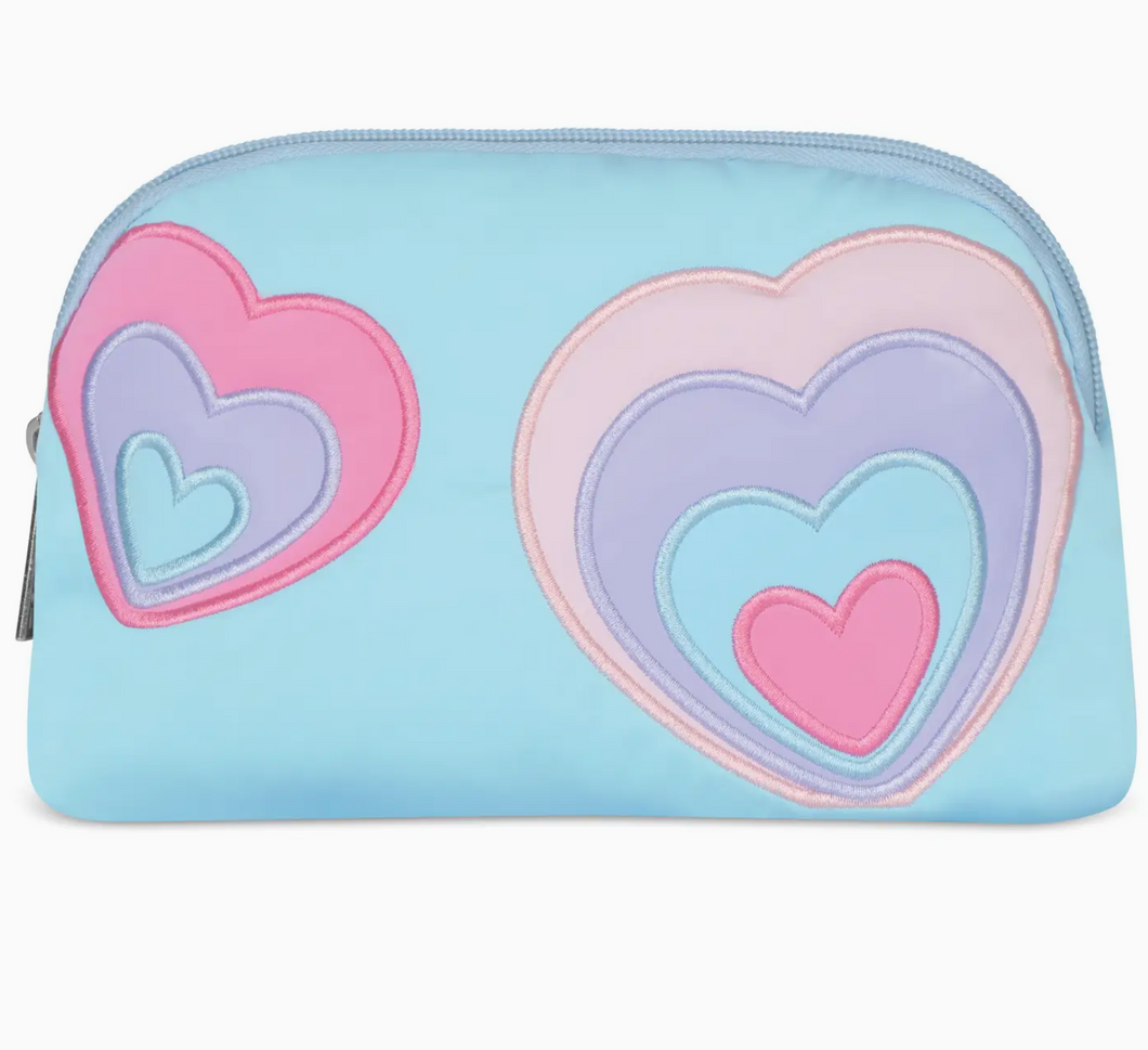 Happy Heart Cosmetic Bag