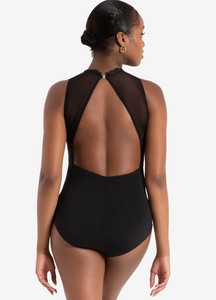 Whispering Waves Mesh Back Leotard