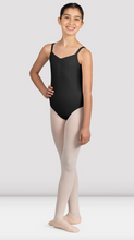 Load image into Gallery viewer, Mirella Glow Girl V Neck Cami Leotard
