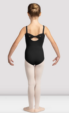 Load image into Gallery viewer, Mirella Glow Girl Twist Back Camisole Leotard
