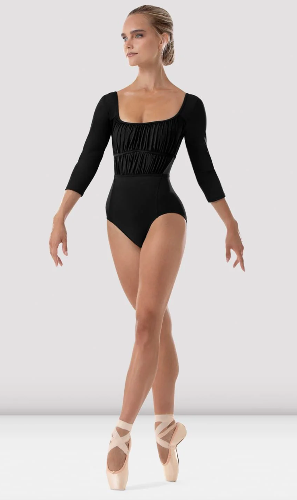 Zoey 3/4 Sleeve Leotard