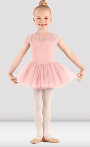 Daisy Lace Cap Sleeve Tutu Dress