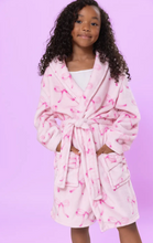 Load image into Gallery viewer, Fleece Printed Bath Robe
