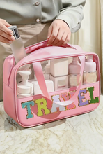 Load image into Gallery viewer, Travel Chenille Letter Bag
