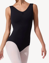 Load image into Gallery viewer, STUDIO COLLECTION PINCH FRONT V NECK LEOTARD
