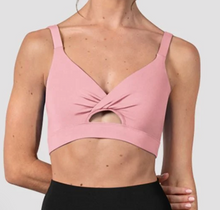 Load image into Gallery viewer, Vivian Twist Front Crop Top
