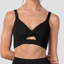 Load image into Gallery viewer, Vivian Twist Front Crop Top
