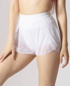 Mesh Petal Shorts