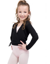 Load image into Gallery viewer, Long Sleeve Wrap Top-Child
