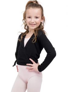 Long Sleeve Wrap Top-Child