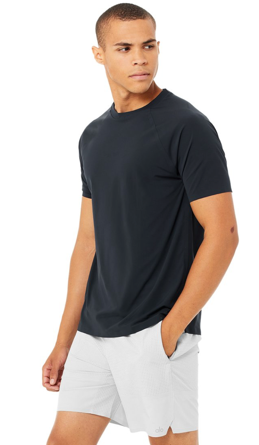 Tシャツ・カットソー [Alo Yoga] Idol Performance Tee Idol Performance Tee – Move With Us LFT