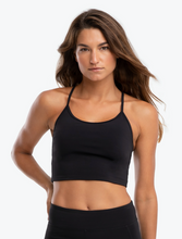 Load image into Gallery viewer, Leah Blackout Sports Bra
