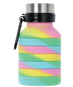Tie-Dye Collapsible Water Bottle