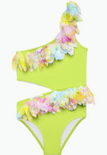 Load image into Gallery viewer, Petal Side Cut Swimsuit
